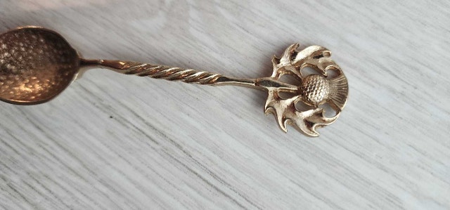 Scottish Thistle Souvenir Spoon - photo 4
