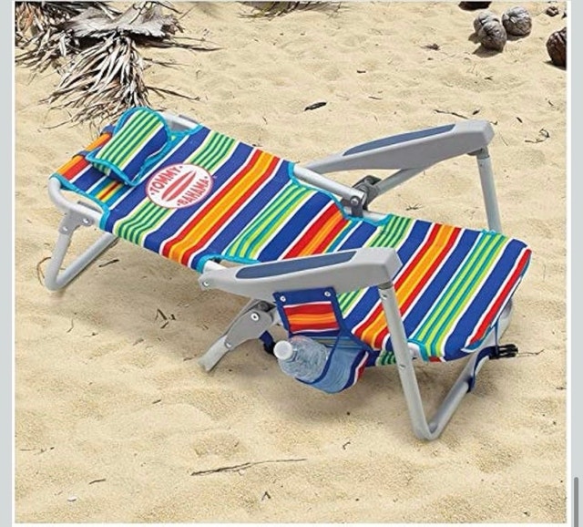 Tommy Bahama Foldable Reclining Backpack Beach Chair - photo 4