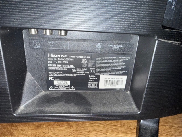 Hisense 50” 4K Smart TV (50H7608) - photo 2
