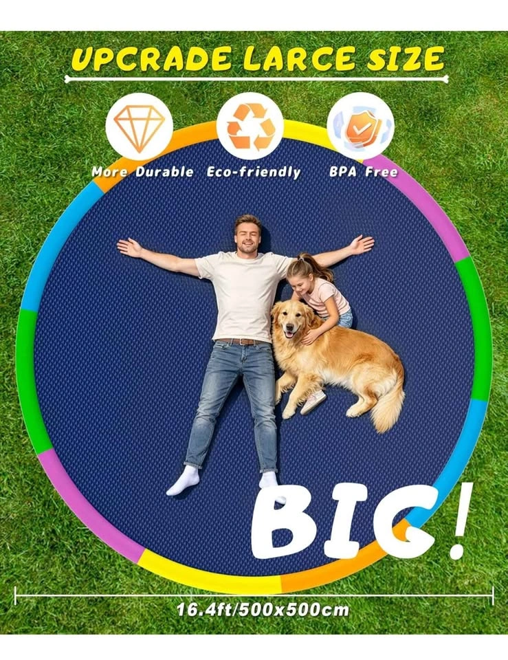 EPN 16.4FT Extra Large Splash Pad for Kids & Dogs - photo 4