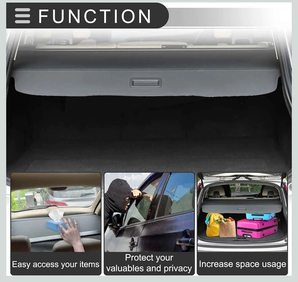 Motoforti Retractable Cargo Cover for Lincoln Corsair - photo 4
