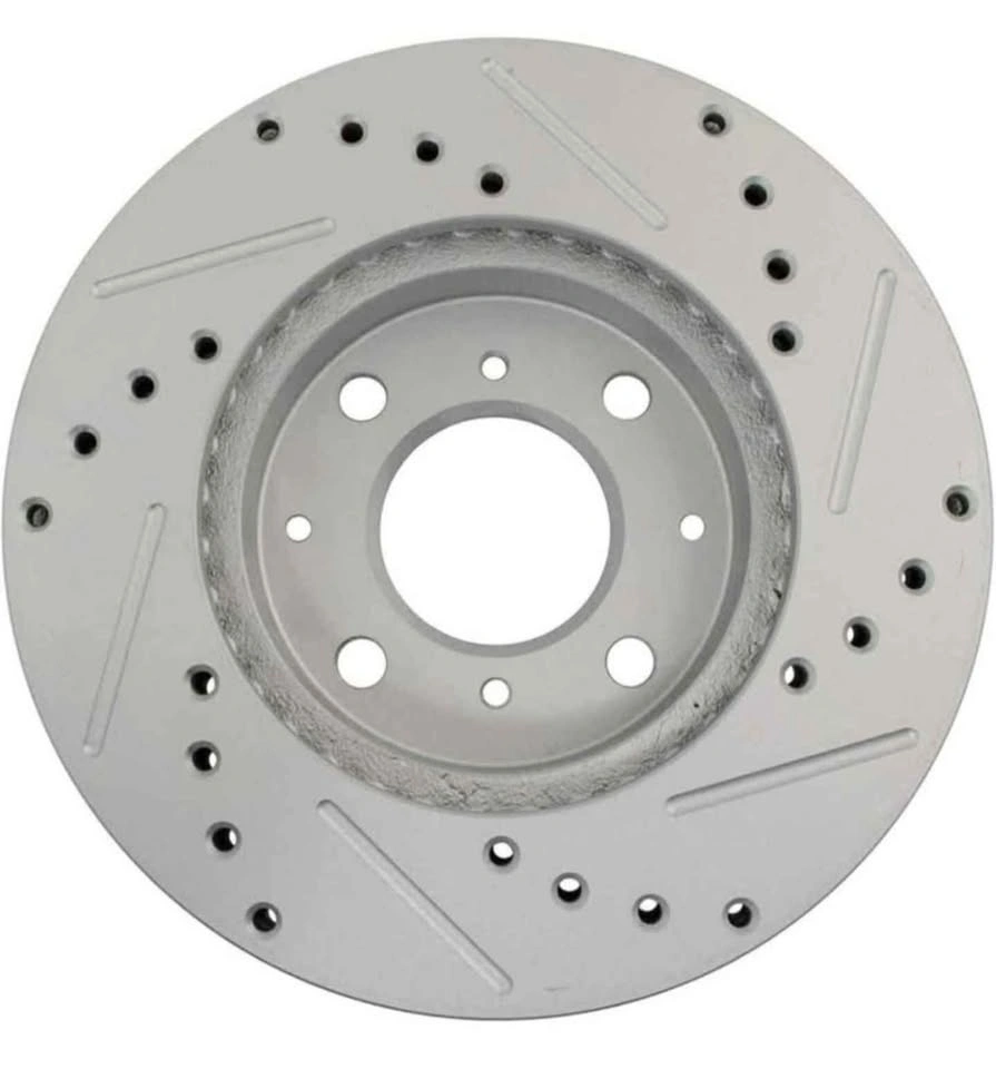 New In Box TRQ Front Performance Brake Rotors Set - photo 3