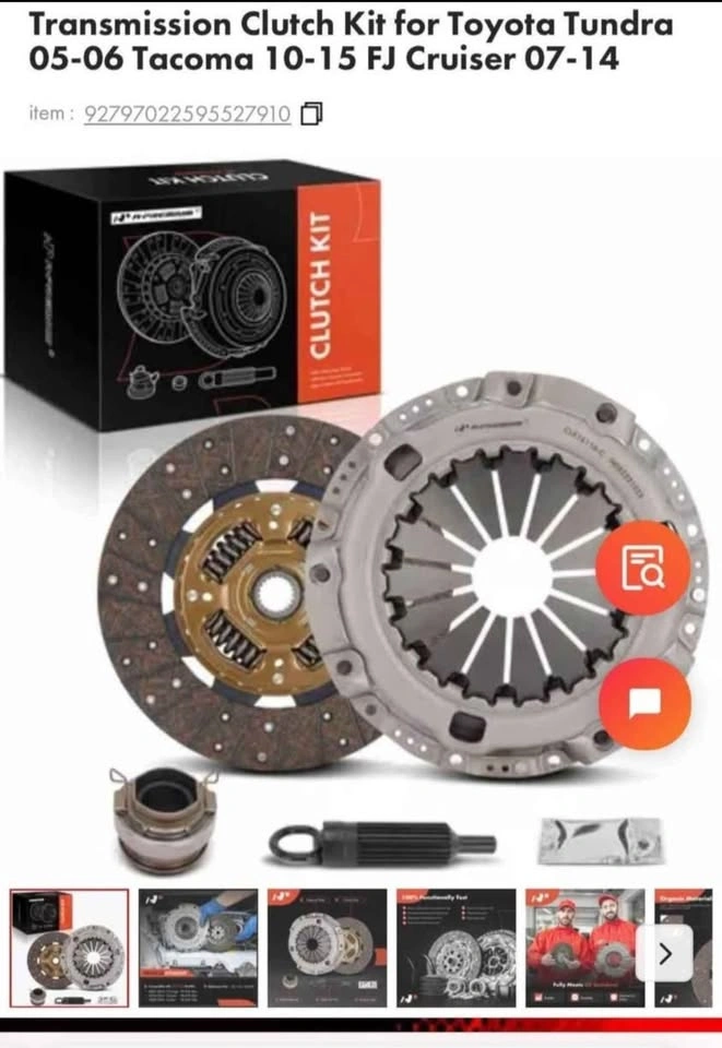 Brand New Clutch Kit for Toyota Tundra, Tacoma, FJ Cruiser - photo 3