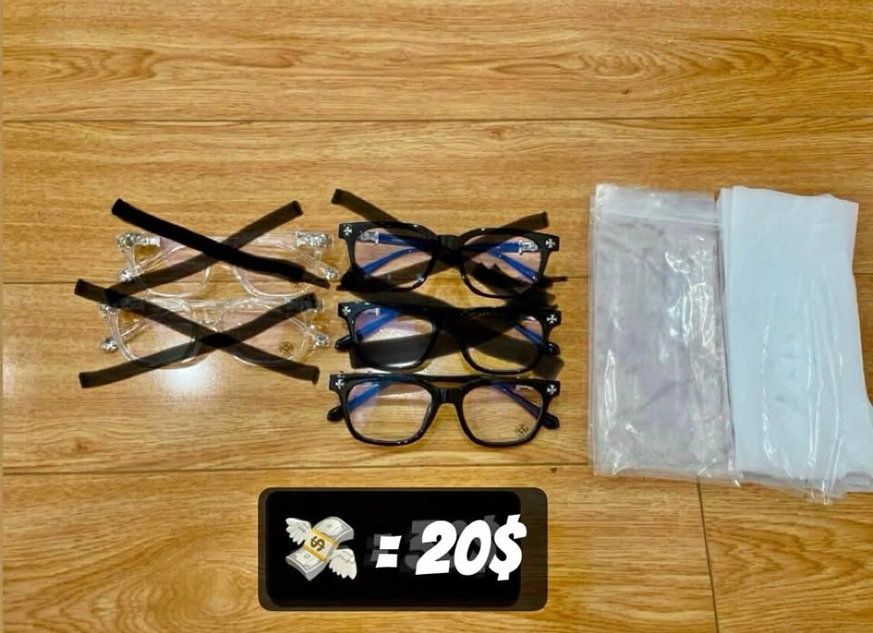 Blue-Light Chrome Hearts Glasses