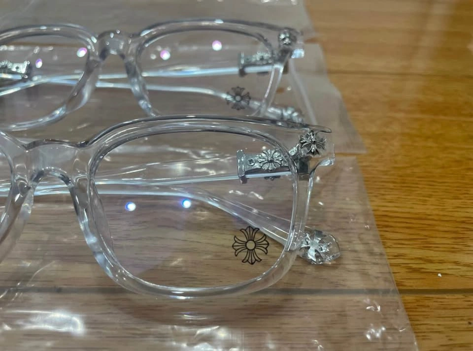 Blue-Light Chrome Hearts Glasses - photo 3