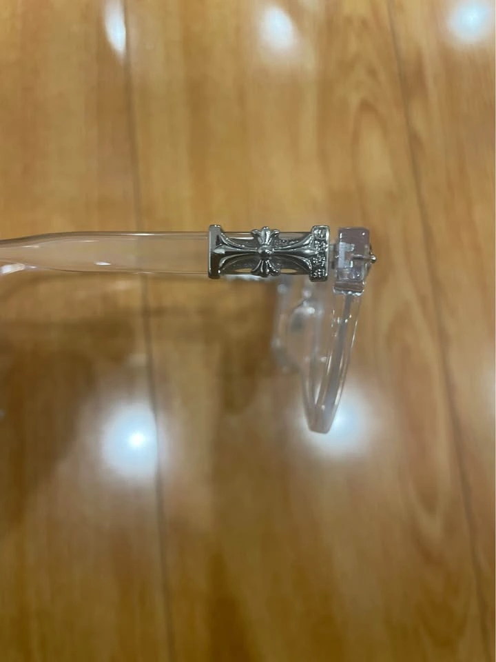Blue-Light Chrome Hearts Glasses - photo 4