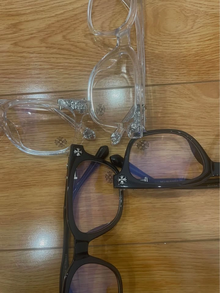Blue-Light Chrome Hearts Glasses - photo 5