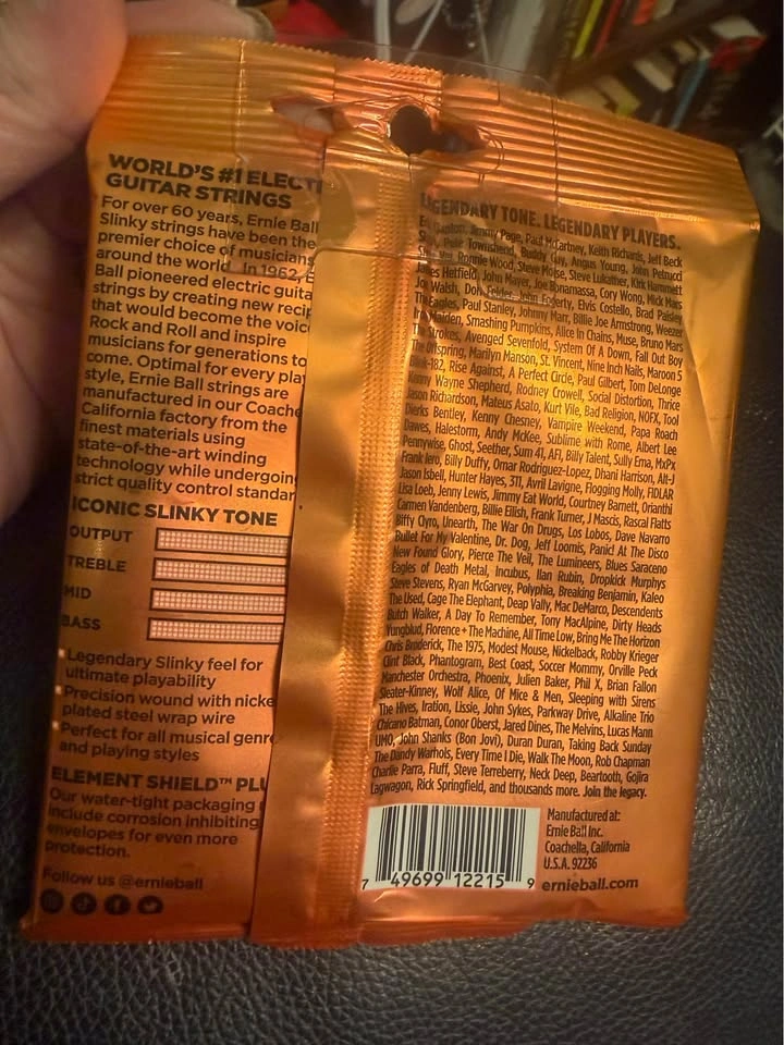 Ernie Ball Skinny Top Heavy Bottom Guitar Strings - photo 2