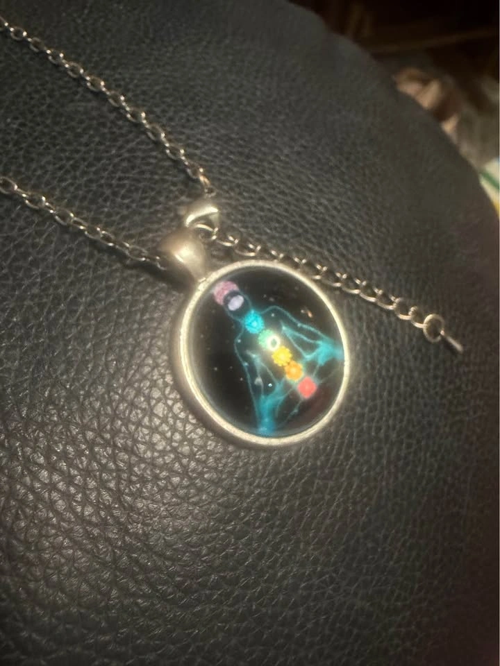 Chakra Meditation Pendant Necklace - photo 2