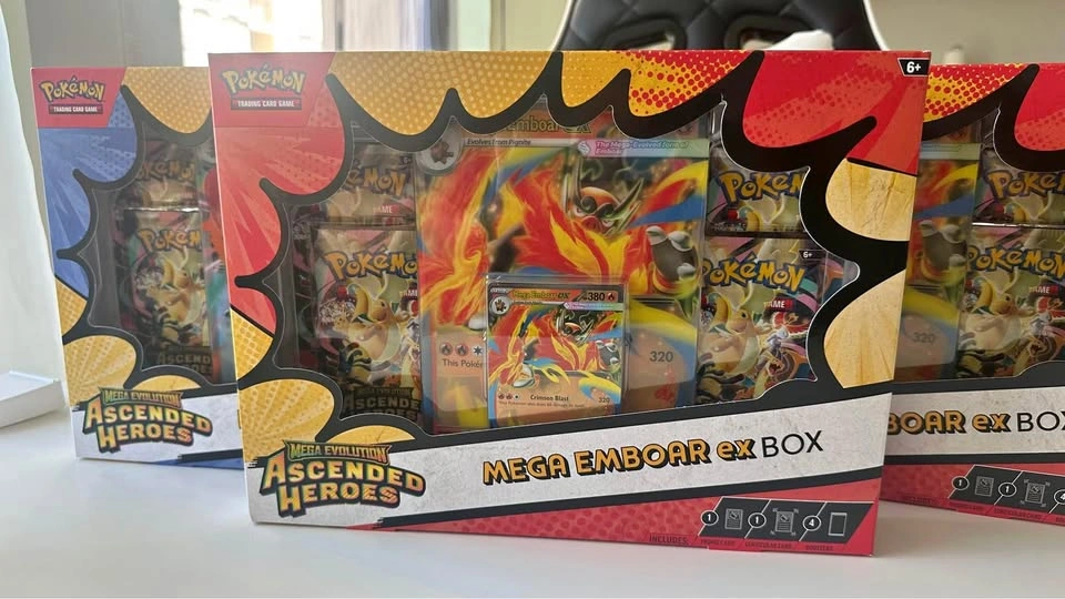 Ascended Heroes EX Boxes