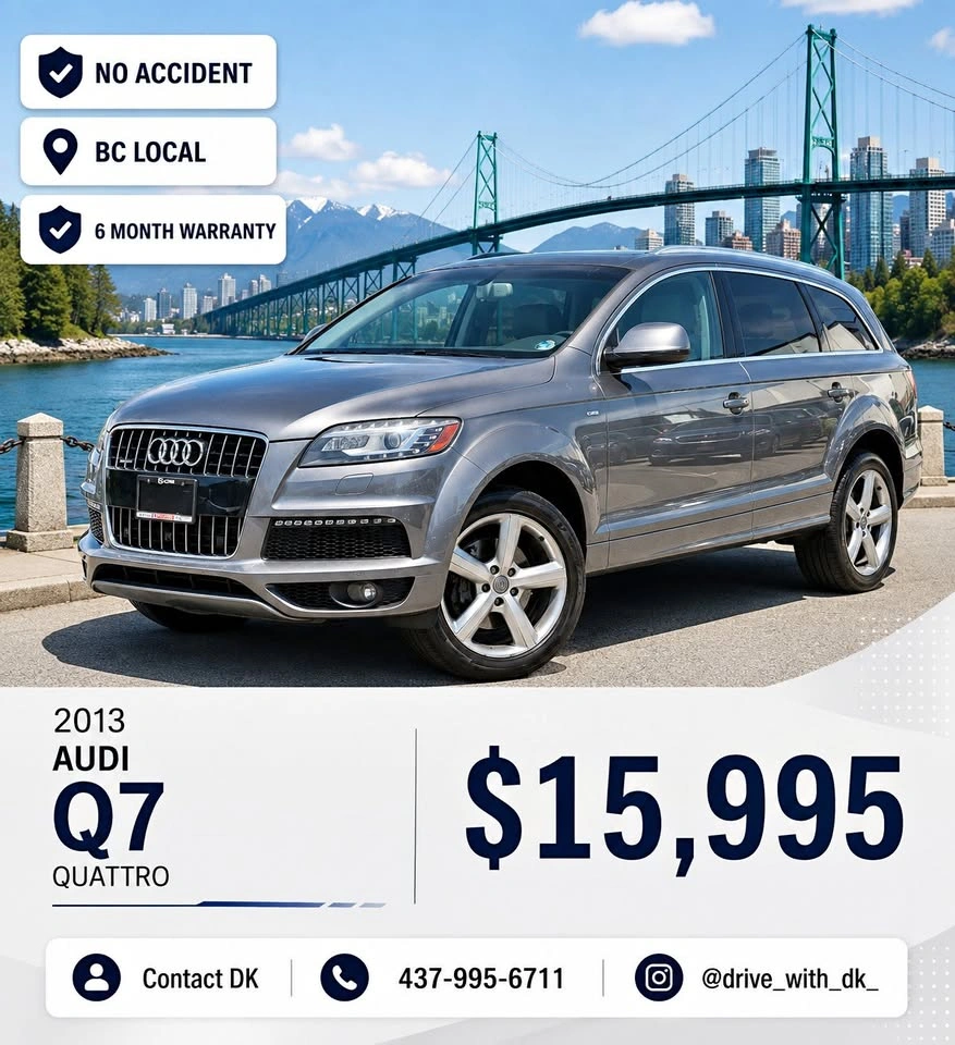 2013 Audi Q7 QUATTRO