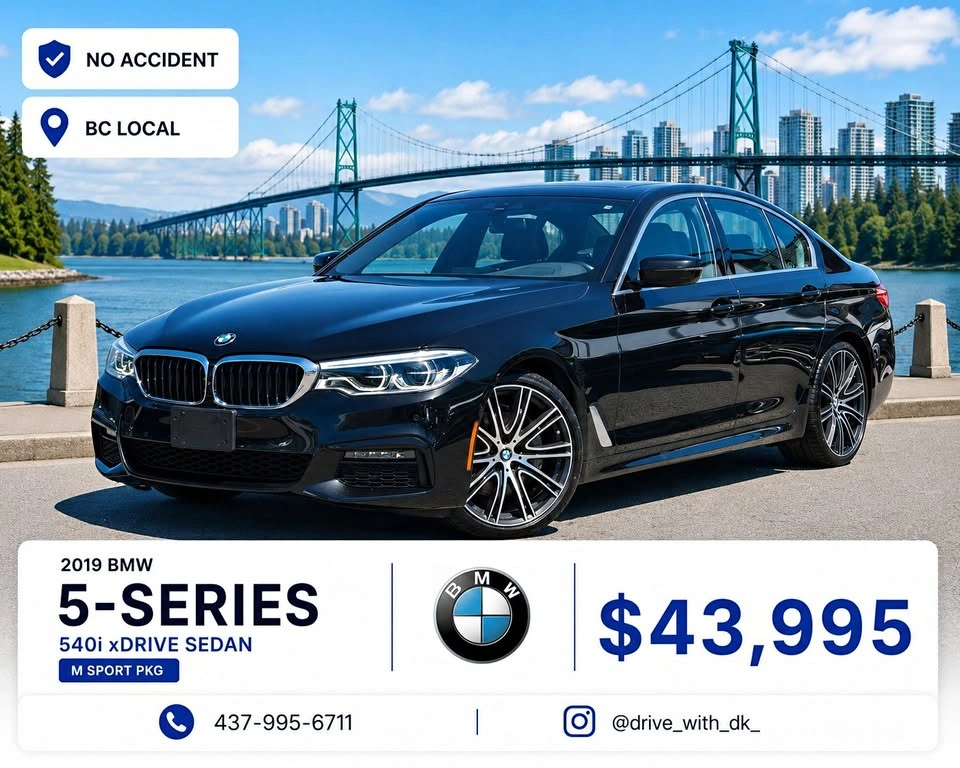 2019 BMW 540i