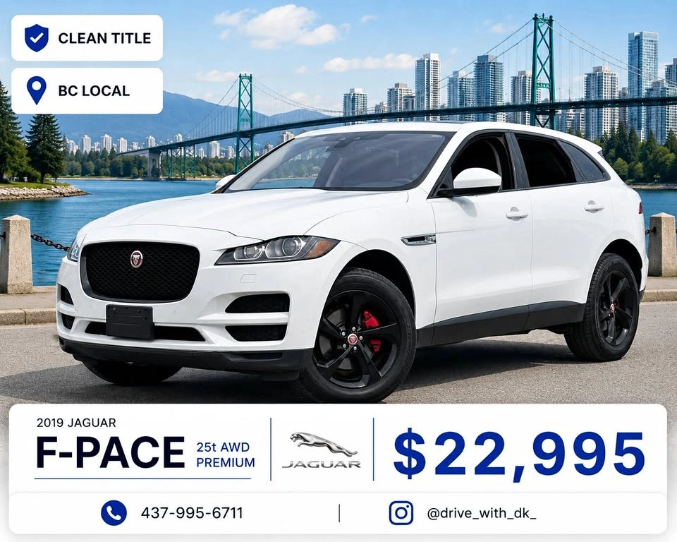 2019 Jaguar F-PACE