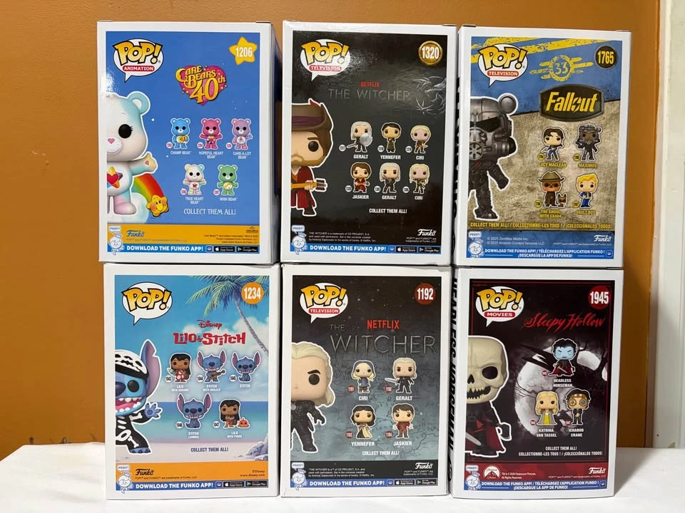 Funko Pop Chases - Lilo & Stitch, The Witcher, Fallout, and Slee - photo 2