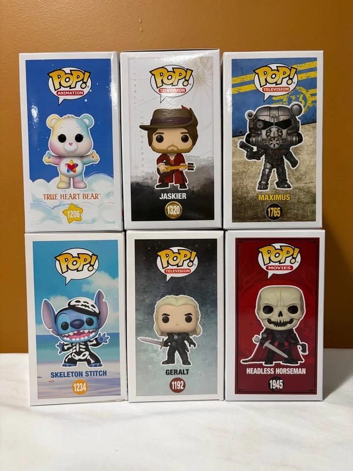 Funko Pop Chases - Lilo & Stitch, The Witcher, Fallout, and Slee - photo 3