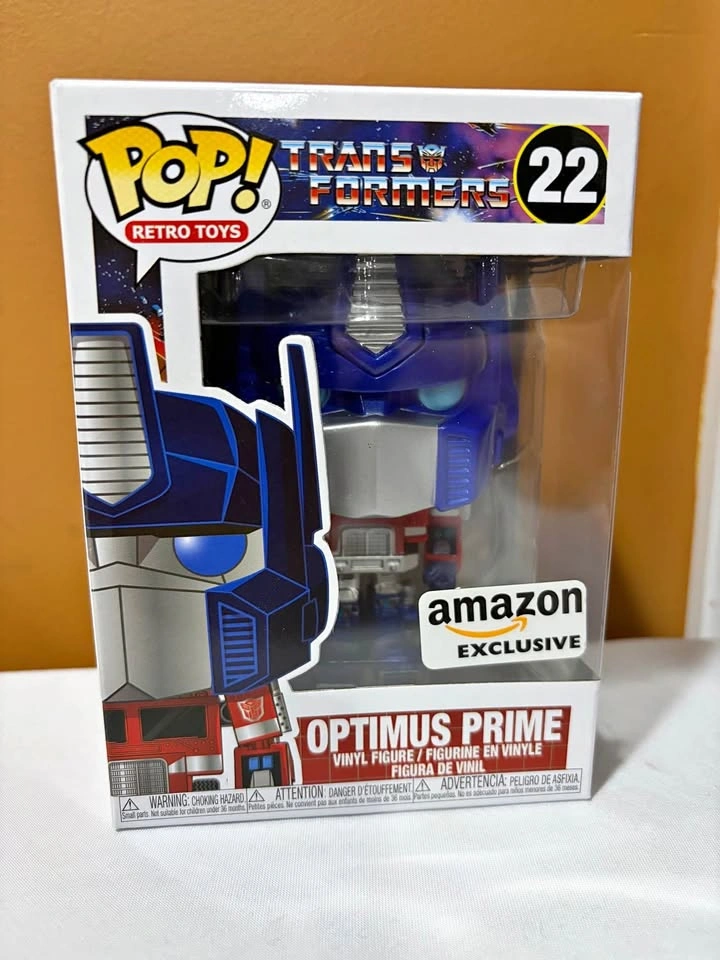 Optimus Prime (Retro - Metallic) Funko Pop! #22 - Transformers