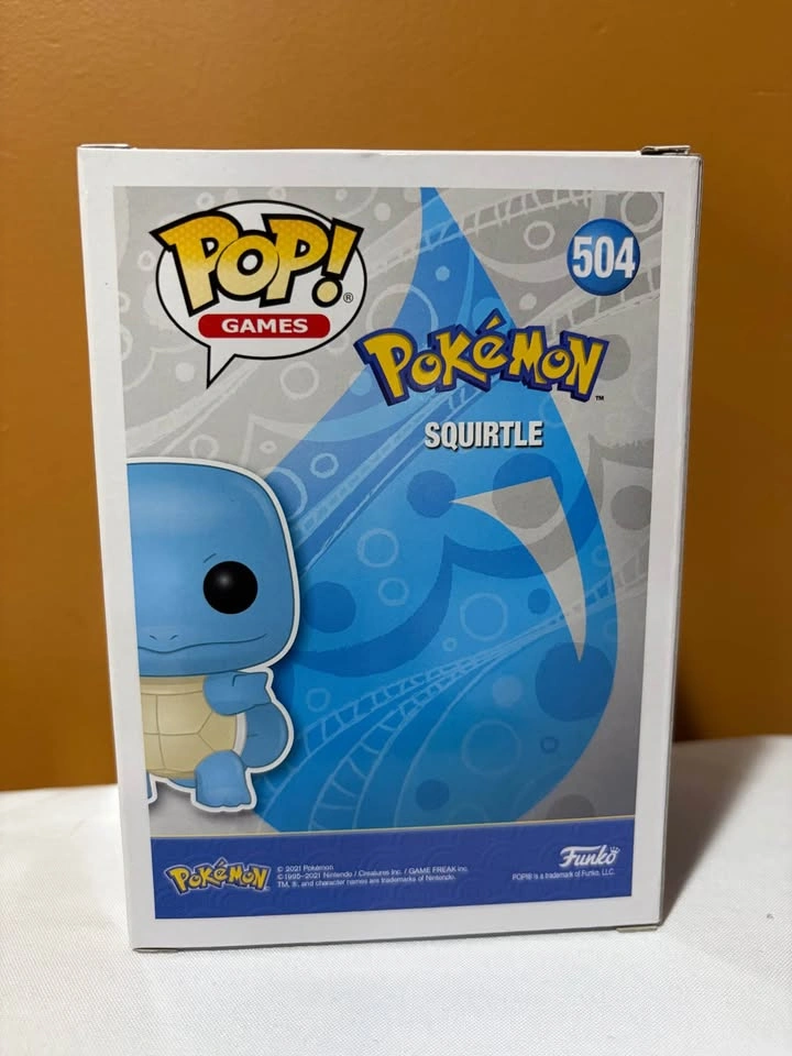 Squirtle (Diamond) Funko Pop! #504 - Pokémon (2021 Summer Con) - photo 2