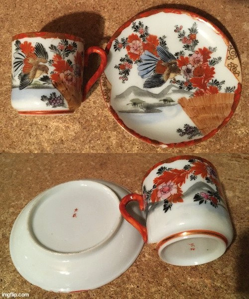 LOT OF 21 SAUCER & TEA CUP CREAMER & SUGAR BOWLS SALEM SWIRL LEF - photo 5