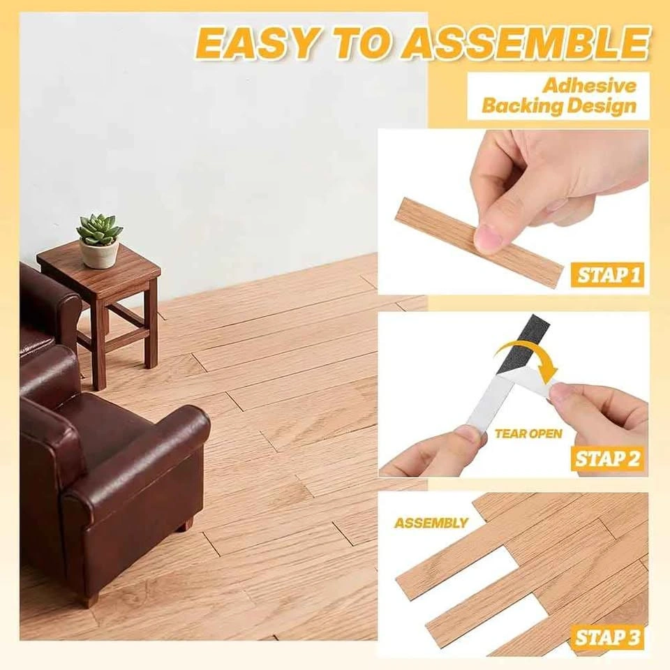 Miniature Dollhouse DIY Building Planks and Mini Hinges - photo 5