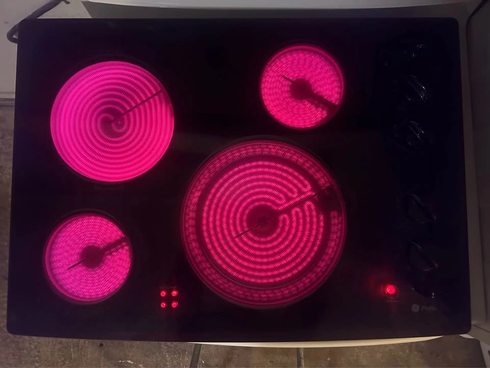 GE Profile Black Flat Top Cooktop - photo 3