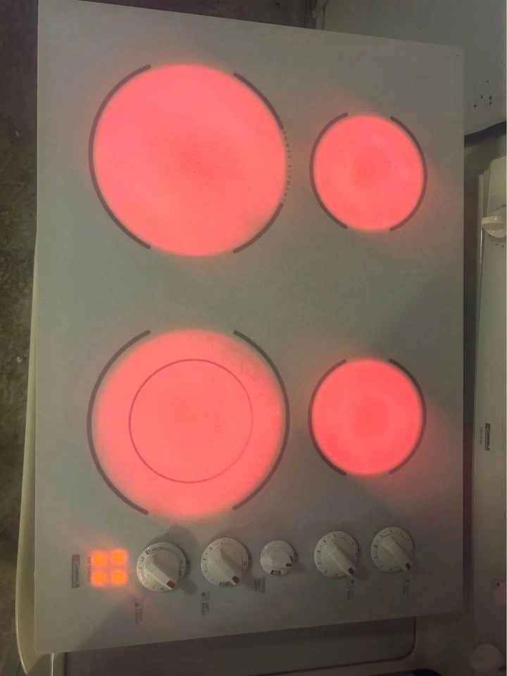 Kenmore White Flat Top COOKTOP / STOVETOP - photo 2