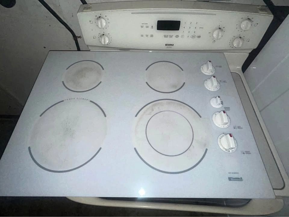 Kenmore White Flat Top COOKTOP / STOVETOP - photo 4