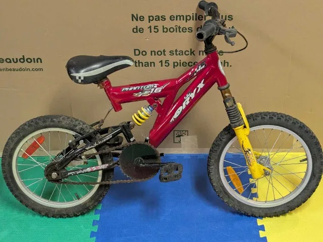 16" wheels, Kids Full Suspension Bike, Oryx Phantom, Age 3-8