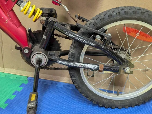 16" wheels, Kids Full Suspension Bike, Oryx Phantom, Age 3-8 - photo 5