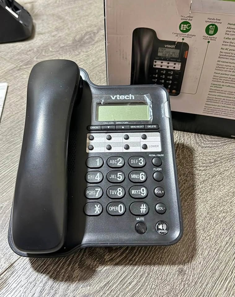 Open Box - VTech Corded Speakerphone with Caller ID