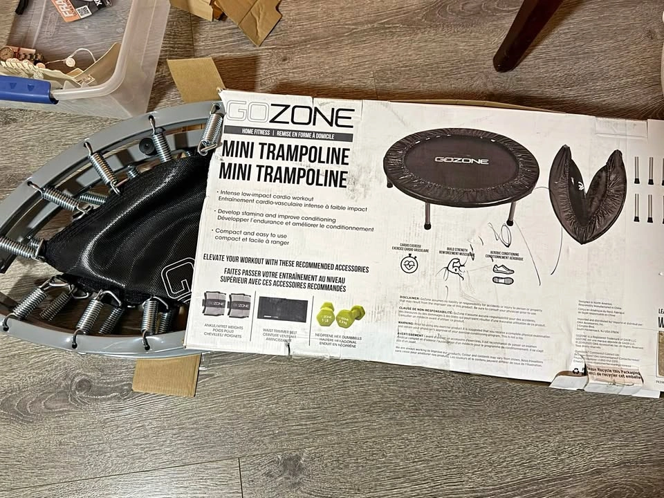 Open Box - GoZone Mini Trampoline