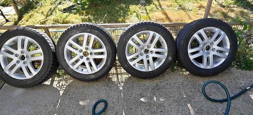 16" Winter Tires & Alloy Wheels Set Fits VW, Audi, Mercedes)