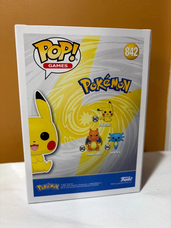 Pikachu (Sitting) (Diamond) Funko Pop! #842 - Pokémon - photo 2