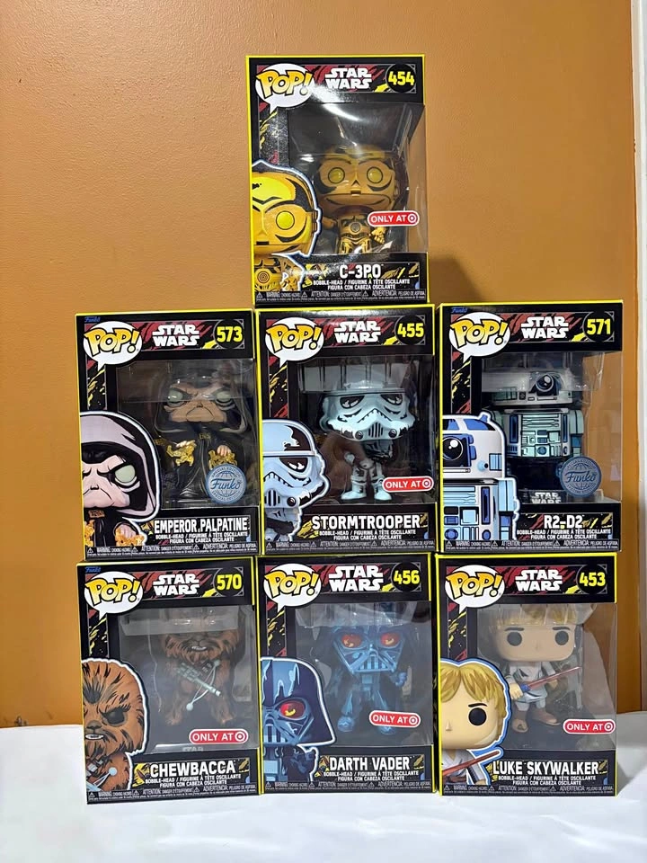 Star Wars Retro Series Funko Pop! set (Target/Special Edition)