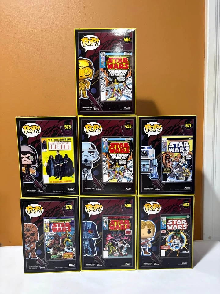 Star Wars Retro Series Funko Pop! set (Target/Special Edition) - photo 2