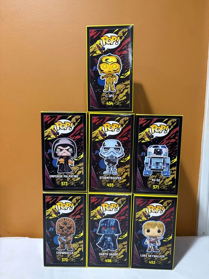 Star Wars Retro Series Funko Pop! set (Target/Special Edition) - photo 3