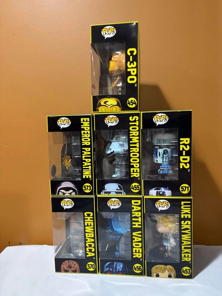 Star Wars Retro Series Funko Pop! set (Target/Special Edition) - photo 4