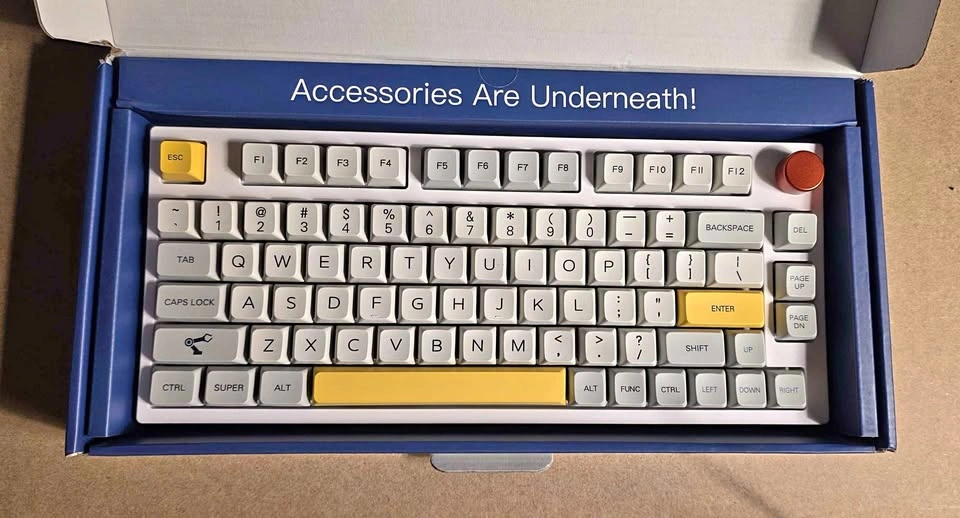 Epomaker TH80 Pro 75% Wireless Mechanical Keyboard - Hot-Swap ⚽