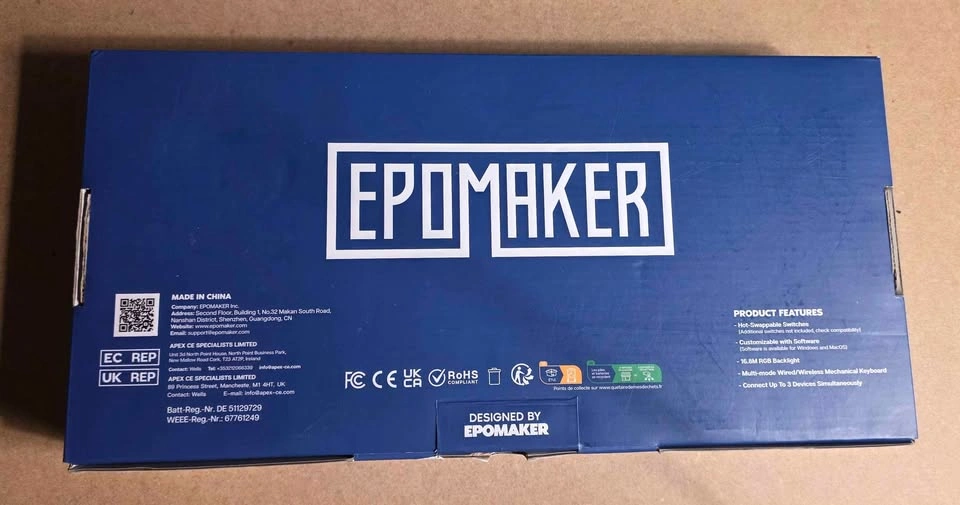 Epomaker TH80 Pro 75% Wireless Mechanical Keyboard - Hot-Swap ⚽ - photo 5