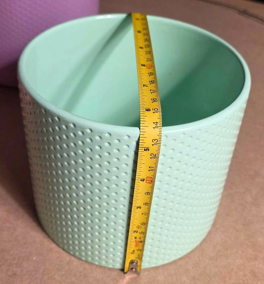 6" Ceramic Orchid Pots (Set of 3) - Pastel Easter Colors ⚽ - photo 3