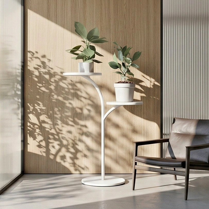 Modern Multi-Tier Floor Plant Stand for Indoor & Outdoor
