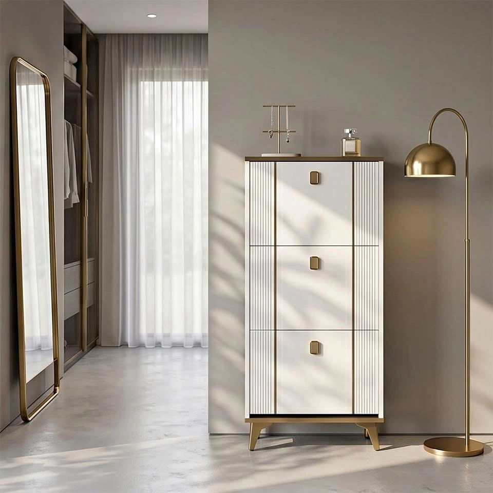 Modern Entryway Shoe Storage Cabinet - Multiple Sizes