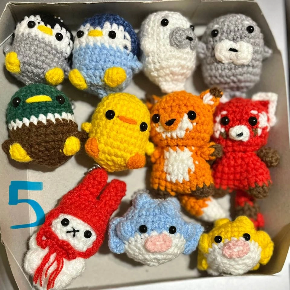 Handmade Crochet Keychains