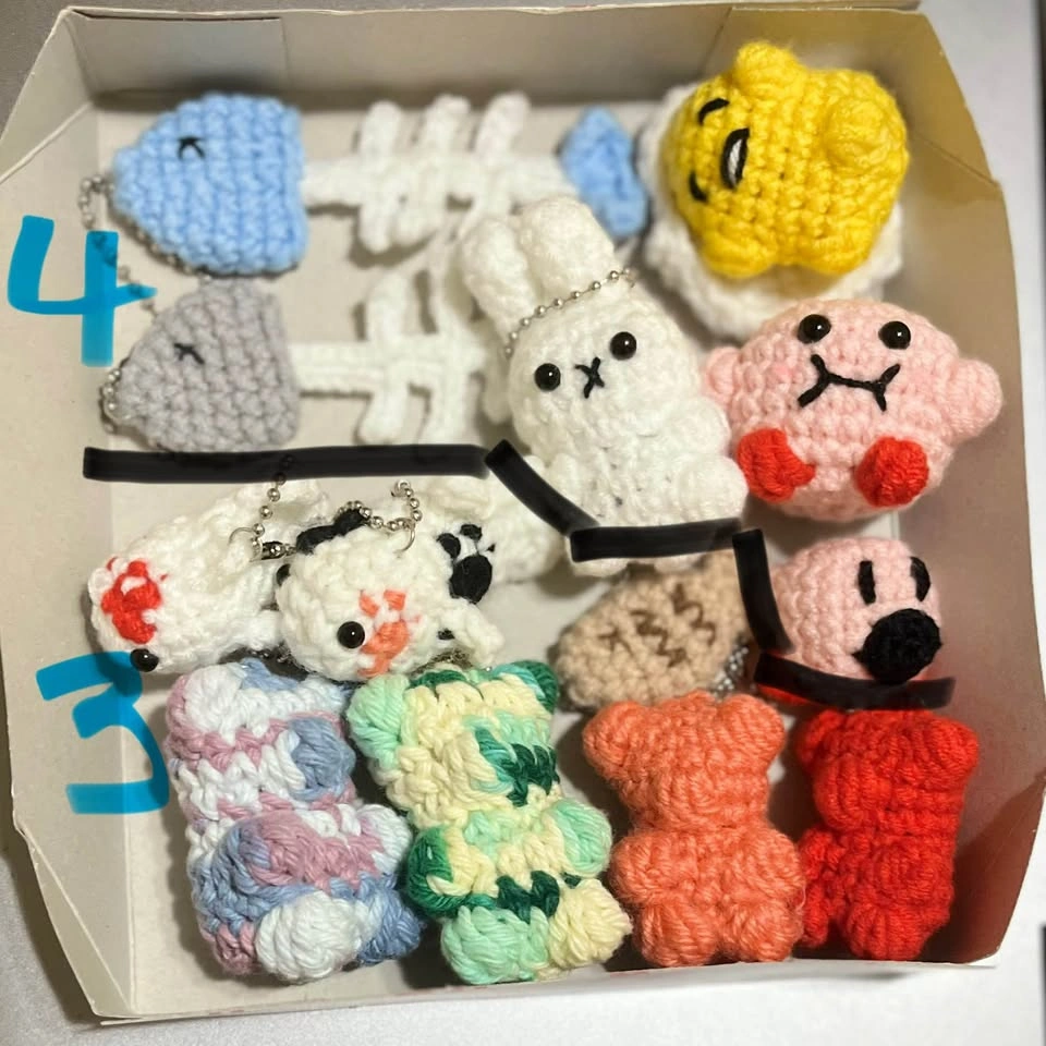 Handmade Crochet Keychains - photo 2