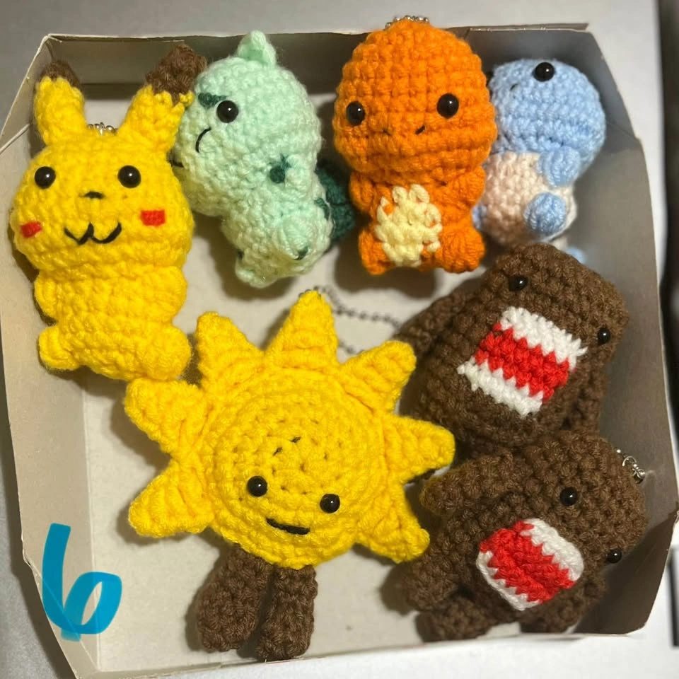 Handmade Crochet Keychains - photo 3
