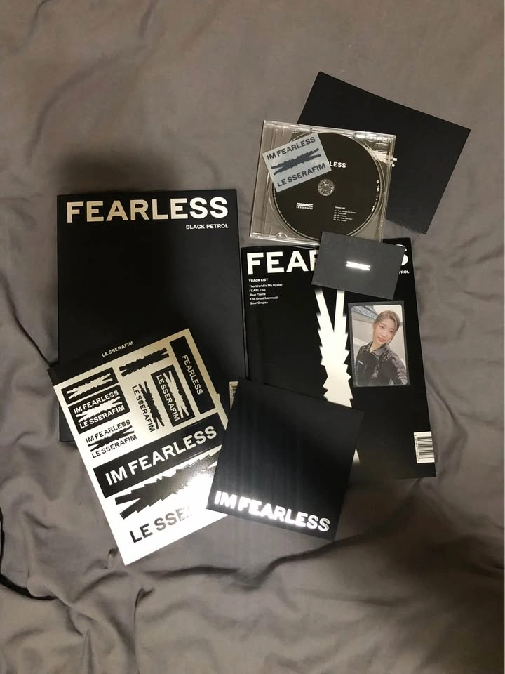 WTS LE SSERAFIM ALBUMS FEARLESS ANTIFRAGILE K-POP - photo 3