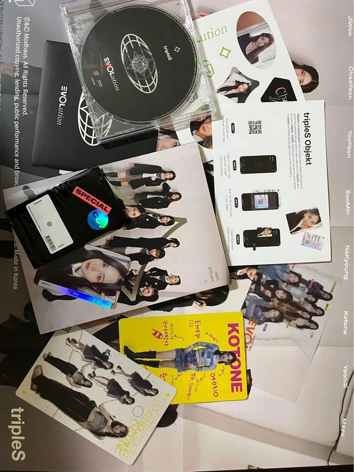 WTS TRIPLES EVOLUTION ALBUM KPOP - photo 3