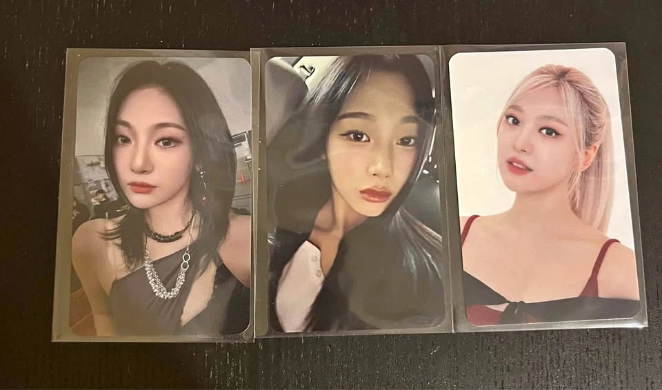 AESPA DRAMA MY WORLD LOTTE DUTY FREE KPOP PHOTOCARDS
