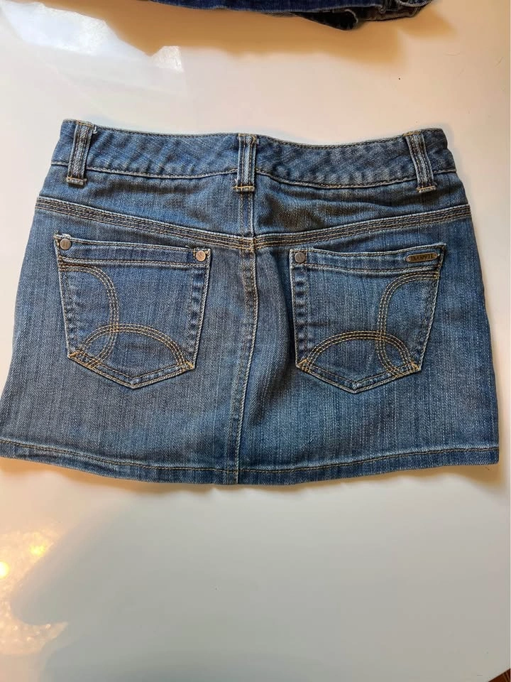 ⚽ Denim mini skirt - photo 2