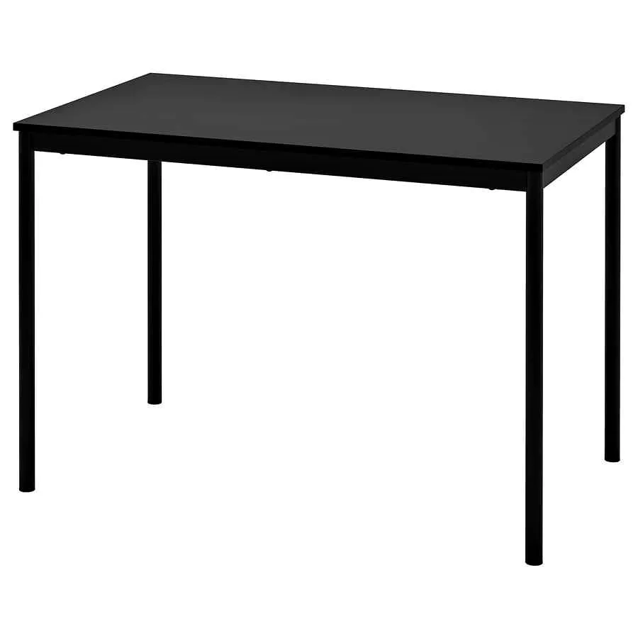 Black Wood-Grain Table
