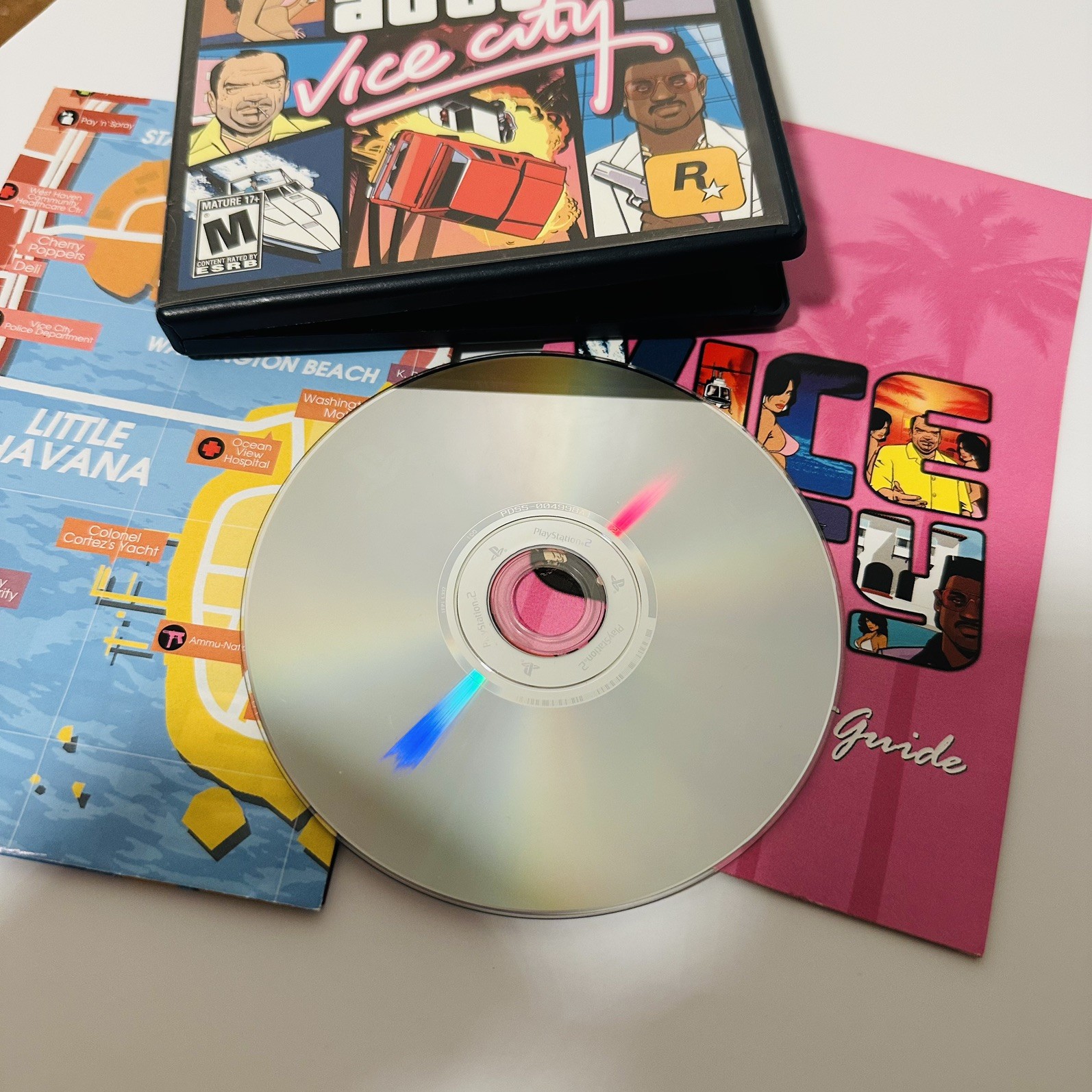 Grand Theft Auto III, Vice City, San Andreas (PS2) CIB w/MAPS - photo 5